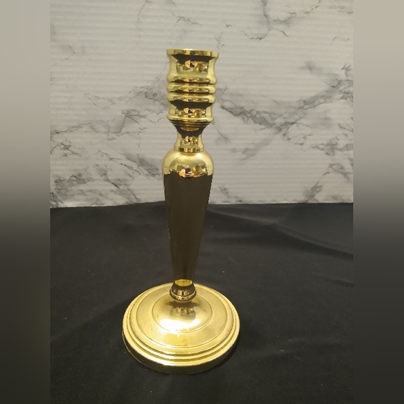 Baldwin Solid Brass Candlestick - Picture 4 of 5
